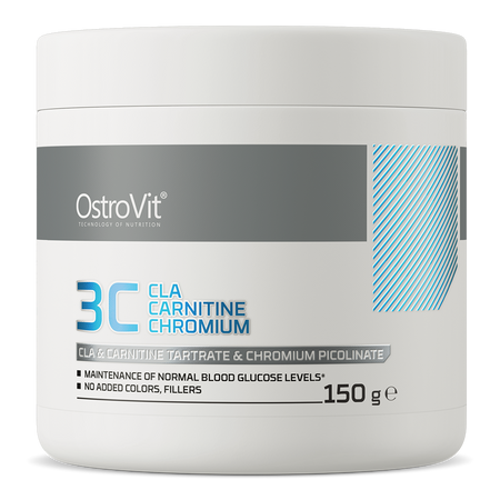 OstroVit 3C CLA Karnitín Chróm 150 g