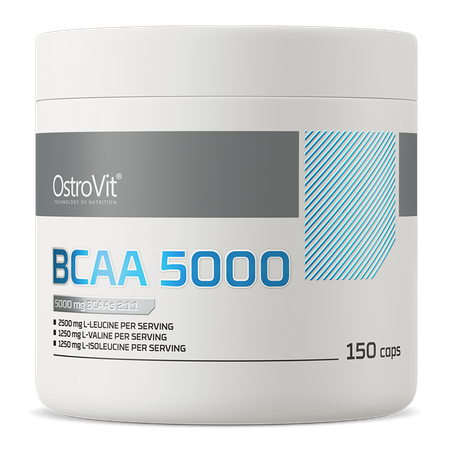 OstroVit BCAA 5000 mg 150 kapsúl