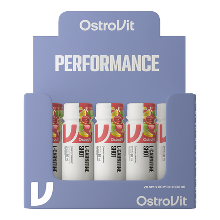 OstroVit L-Karnitín Shot 20 x 80 ml
